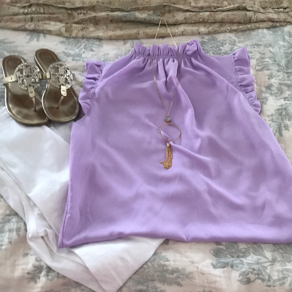 Lavender Top by 2Hearts
